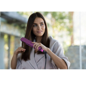 Philips Selfie Straightener BHS384/00 (Purple) - Image 5