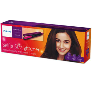 Philips Selfie Straightener BHS384/00 (Purple) - Image 6