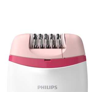 Philips Satinelle Essential Corded compact epilator BRE235/00 (White, Pink) - Image 3