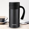 Borosil CafeTime Insulated Mug 400 ml (Black)