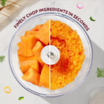 Borosil Chef Delite 260W Electric Chopper (Black) - Image 3