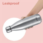 Milton Duo DLX 500 Thermosteel Water Bottle 500 ml (Silver) - Image 2