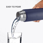 Milton Glide 1000 Stainless Steel Water Bottle 1L (Blue) - Image 4