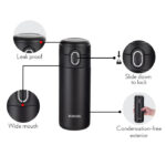 Borosil Hydra Traveller Insulated Mug 300 ml (Black) - Image 5