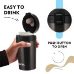 Borosil Coffeemate Insulated Mug 300 ml (Mocha) - Image 3