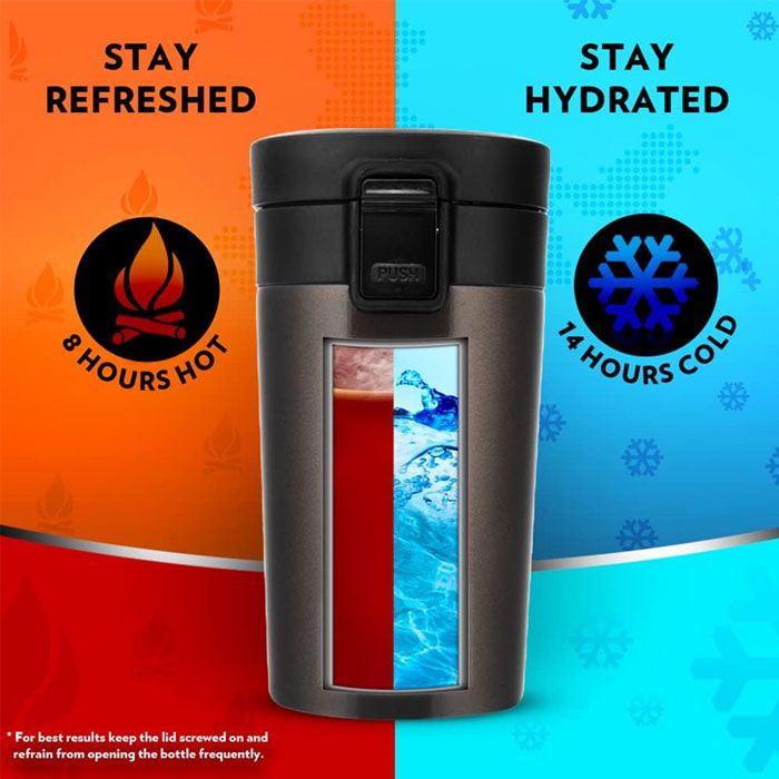 Borosil Coffeemate Insulated Mug 300 ml (Mocha)