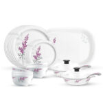Milton Lissome Round Melamine Dinner Set of 31 Pcs Diana