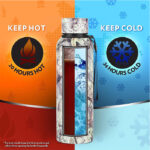 Borosil Trek Slate 700 ml Flask water Bottle - Image 2