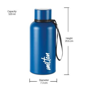 Milton Aura Thermosteel 24 Hours Hot and Cold Bottle  (Pack of 1, Steel) - Image 6