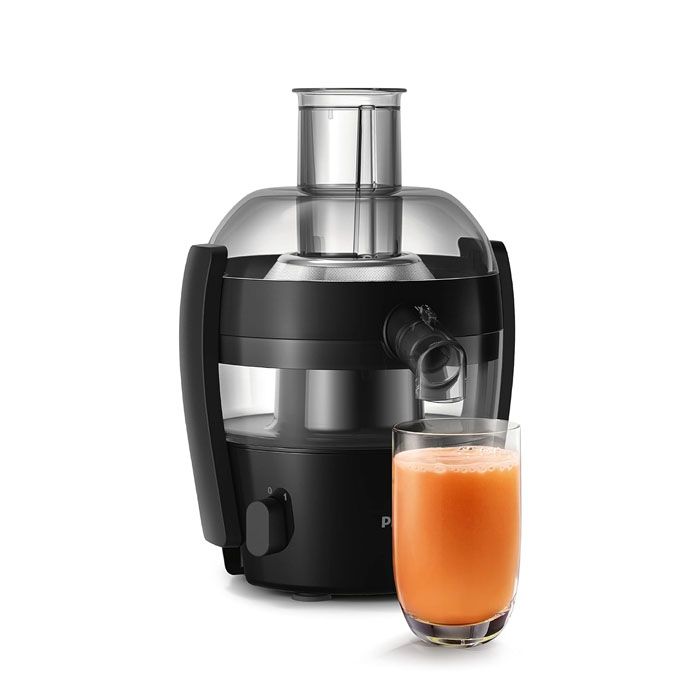 Philips HR1832/00 Viva Collection Powerful Juicer (Ink Black)