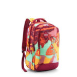 American Tourister Sest+ 02 Polyester Stylish & Durable Backpack (Red) - Image 3