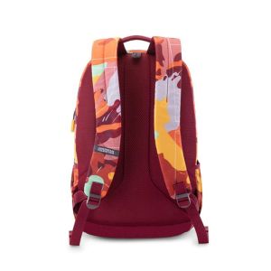 American Tourister Sest+ 02 Polyester Stylish & Durable Backpack (Red)