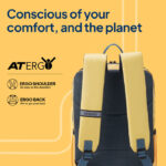 American Tourister Aleo 3.0 Backpack 01 (Yellow) - Image 3
