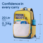 American Tourister Aleo 3.0 Backpack 01 (Yellow) - Image 4