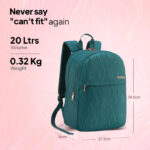American Tourister Bella 3.0 Backpack 02 (Olive) - Image 5
