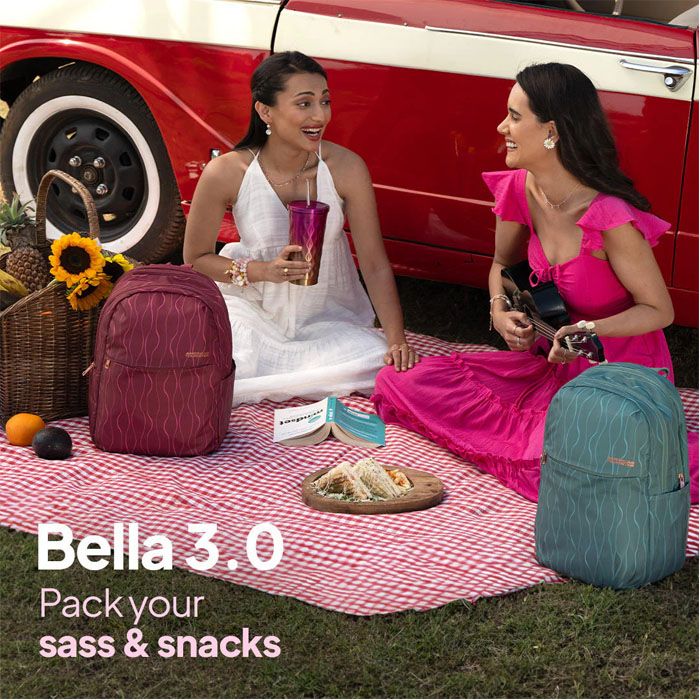 American Tourister Bella 3.0 Backpack 02 (Maroon)