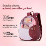 American Tourister Bella 3.0 Backpack 02 (Maroon) - Image 4