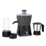 Philips HL7579/00 Juicer Mixer Grinder 3 Jar 600 Watt with Blend and Carry (Black)