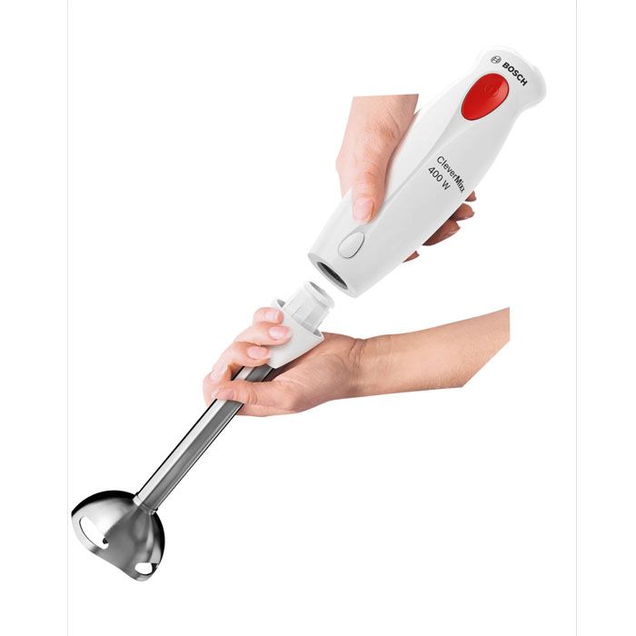 Bosch MS1WR1111I Hand blender CleverMixx 400 W (White, Red)