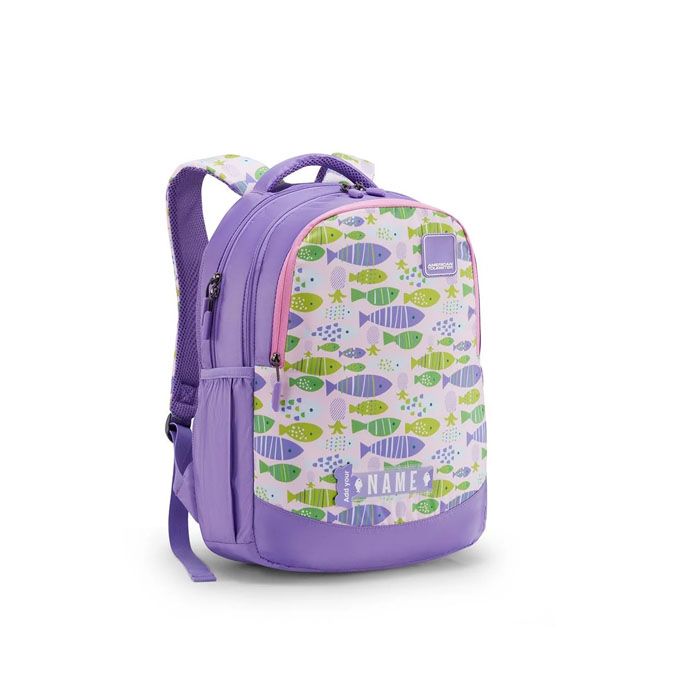 American Tourister Ollie 3.0 Backpack 02 (Fishy Purple)