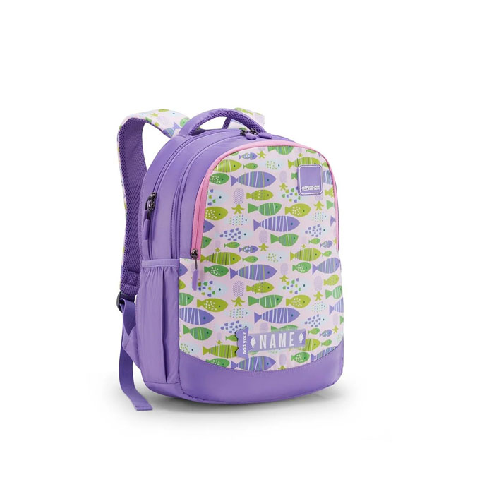 American Tourister Ollie 3.0 Backpack 02 (Fishy Purple)