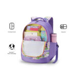 American Tourister Ollie 3.0 Backpack 02 (Fishy Purple) - Image 6