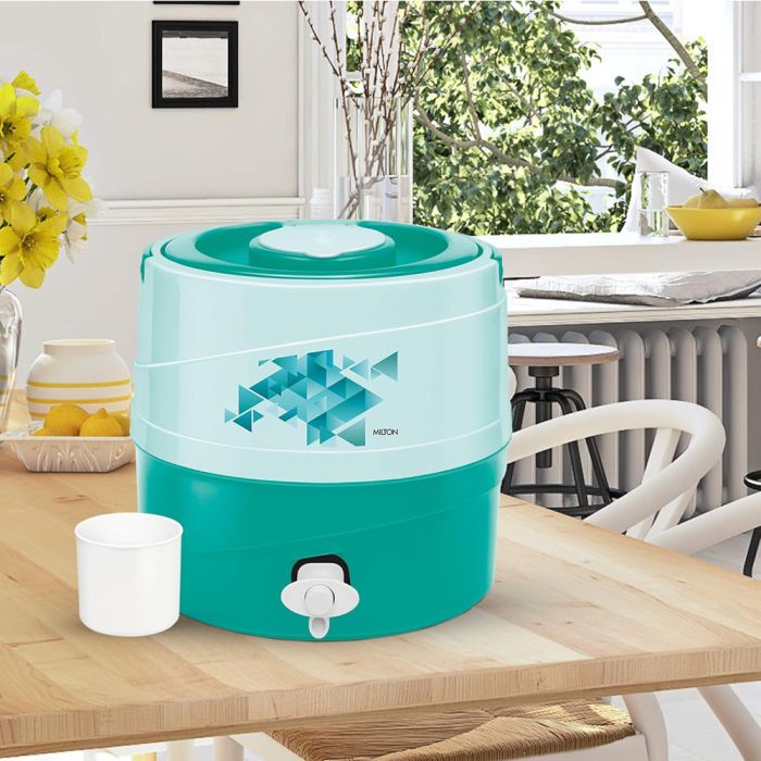 Milton Kool Rover 7 Insulated Plastic Water Jug 5.3 litres (Turquoise)