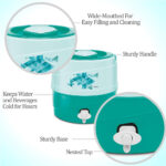 Milton Kool Rover 7 Insulated Plastic Water Jug 5.3 litres (Turquoise) - Image 5