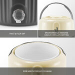 Milton Kool Pristine 7 Insulated Plastic Water Jug 5.25 litres (Grey) - Image 6