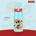 Cello Gulp 3D Touch & Feel One Click Push Thermosteel Flask, 490 ml - Image 3