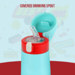 Cello Gulp 3D Touch & Feel One Click Push Thermosteel Flask, 490 ml - Image 5