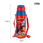 Cello Puro Steel-X Hydra Kid 600 Inner Steel Insulated Water Bottle 520ml, Red - Image 2