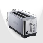 Sujata PT12 The 4 Slice Pop-up Toaster for Modern Family - Image 5