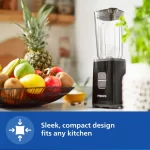 Philips HR2603/90 Nutri Blend Mixer Grinder 350W with 3 Jars High RPM Smoothie Maker Compact Design - Image 5