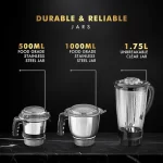 Sujata MG01 Mixer Grinder - Image 4