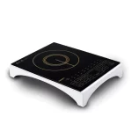Philips HD4938/01 Induction Cooktop 2100W Sensor Touch Control 10 Preset Menus Black Glass | Fast & Safe Cooking