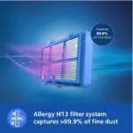 Philips FC9352/01 Compact Vacuum Cleaner 1900W (Dark Royal Blue) - Image 2