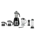 Bosch MG6415A1KI Mixer Grinder 750W TrueMixx with 4 Jars, Pounding Blade & Active Flow Breaker Black | Heavy Duty