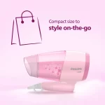 Philips BHC017/00 Hair Dryer 1200W ThermoProtect with Foldable Handle & Cool Air Setting | Compact Travel Hair Dryer - Image 5