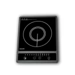 Philips HD4934/00 Induction Cooktop 1300W with Triple MOV 4kW Surge Protection & Soft Touch Control | Compact Electric Stove