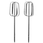 Strip Beater Set for Philips HR3705 Hand Mixer / Philips HR3720 Hand Mixer / Philips HR3700 Hand Mixer | Stainless Steel Beaters | Genuine Replacement