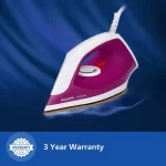 Philips Compact Dry Iron DST0610/30 | 1000W Lightweight Dry Iron with Non-Stick Soleplate - Image 2