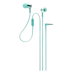 Sony MDR-EX155AP Wired In-Ear Earphones with Mic (Light Blue) | Extra Bass Stereo Headphones