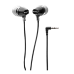 Sony MDR-EX15AP Stereo Headphones with Mic | In-Ear Wired Earphones with Powerful Bass & HD Sound (Black) - Image 4