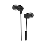 JBL T50HI In-Ear Wired Headphones with Noise Isolation Mic (Black) | Powerful Bass Earphones with 3.5mm Jack