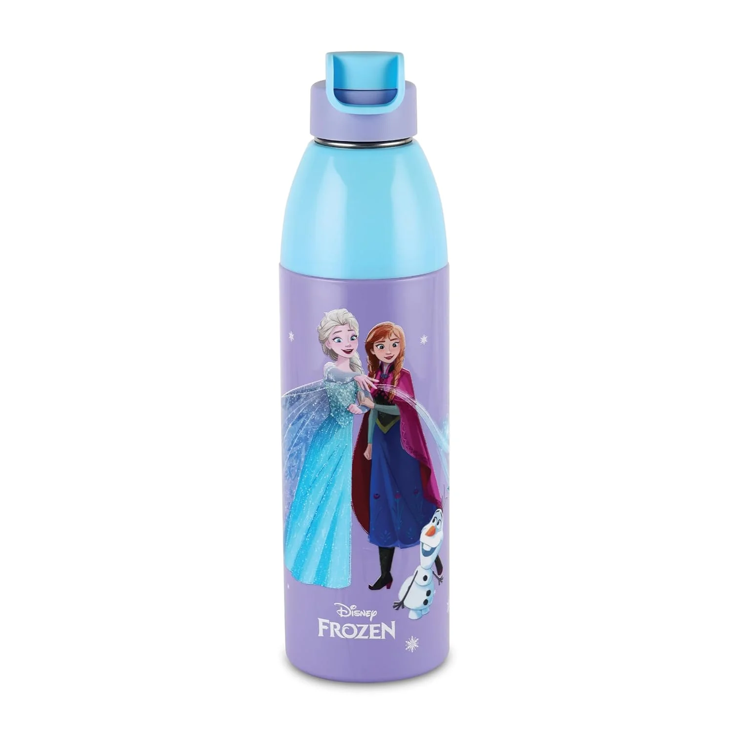 image (21) CELLO Kidzbee Uranus 900 Frozen Trio Water Bottle 680ml | Insulated Kids Bottle | Leak Proof Flip Cap | BPA Free - Image 1