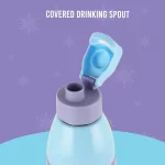 CELLO Kidzbee Uranus 900 Frozen Trio Water Bottle 680ml | Insulated Kids Bottle | Leak Proof Flip Cap | BPA Free - Image 2