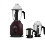Philips HL7713 1000W Mixer Grinder with 3 Jars (Violet) | Heavy Duty Kitchen Mixer Grinder