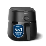 Philips NA120/00 4.2L Air Fryer 1500W | Analog Airfryer with RapidAir Technology | Black