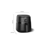 Philips NA120/00 4.2L Air Fryer 1500W | Analog Airfryer with RapidAir Technology | Black - Image 2